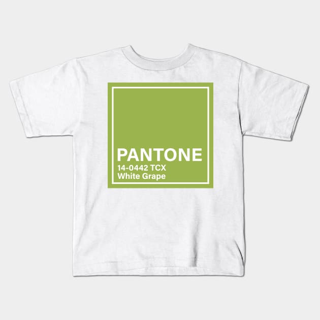 pantone 14-0442 TCX White Grape Kids T-Shirt by princessmi-com